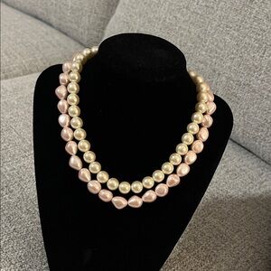 Elegant‎ Pearl Necklace Set